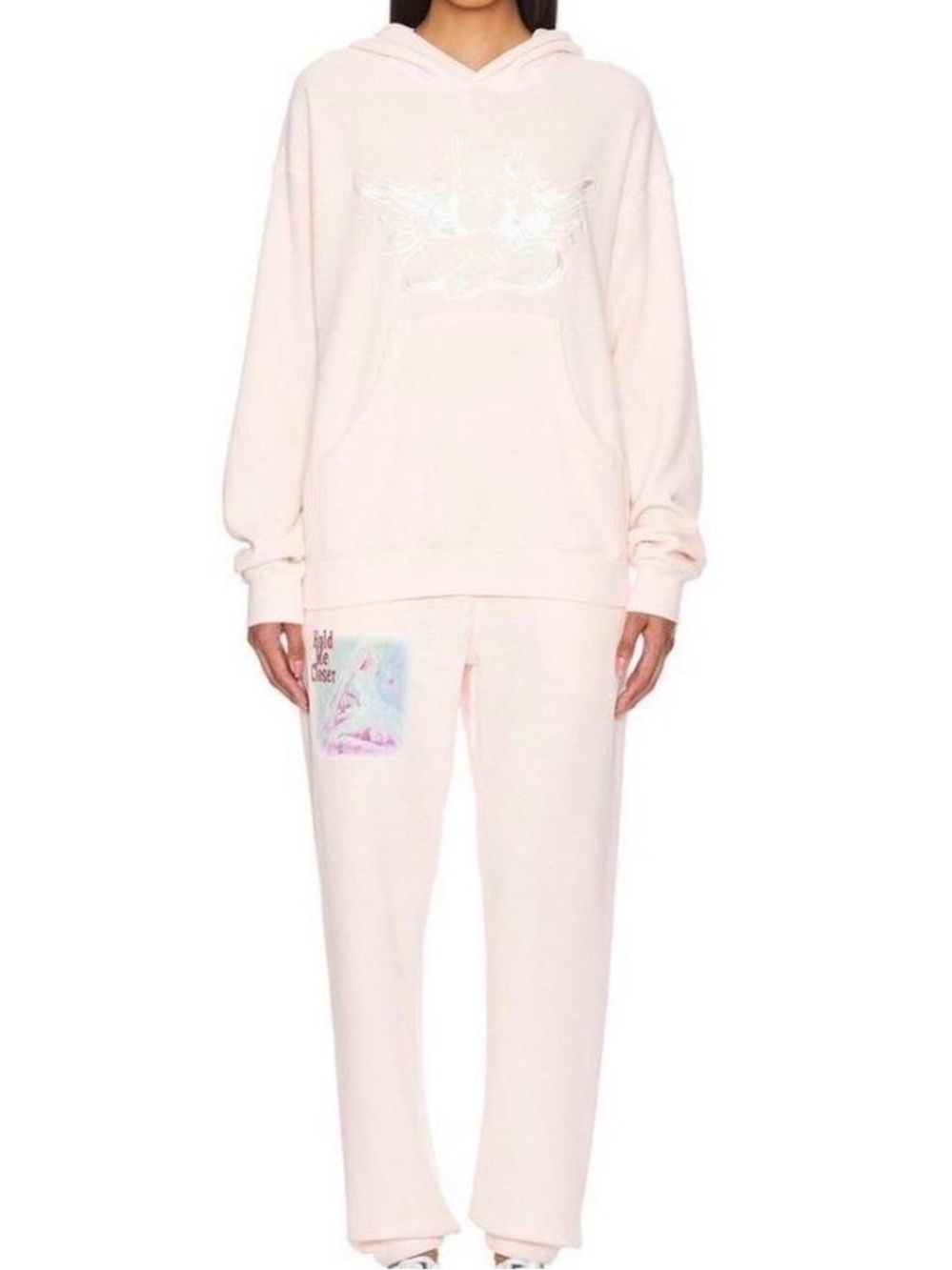 Boys Lie Blue Jean Baby Boyfriend Hoodie and Joggers $230 Retail